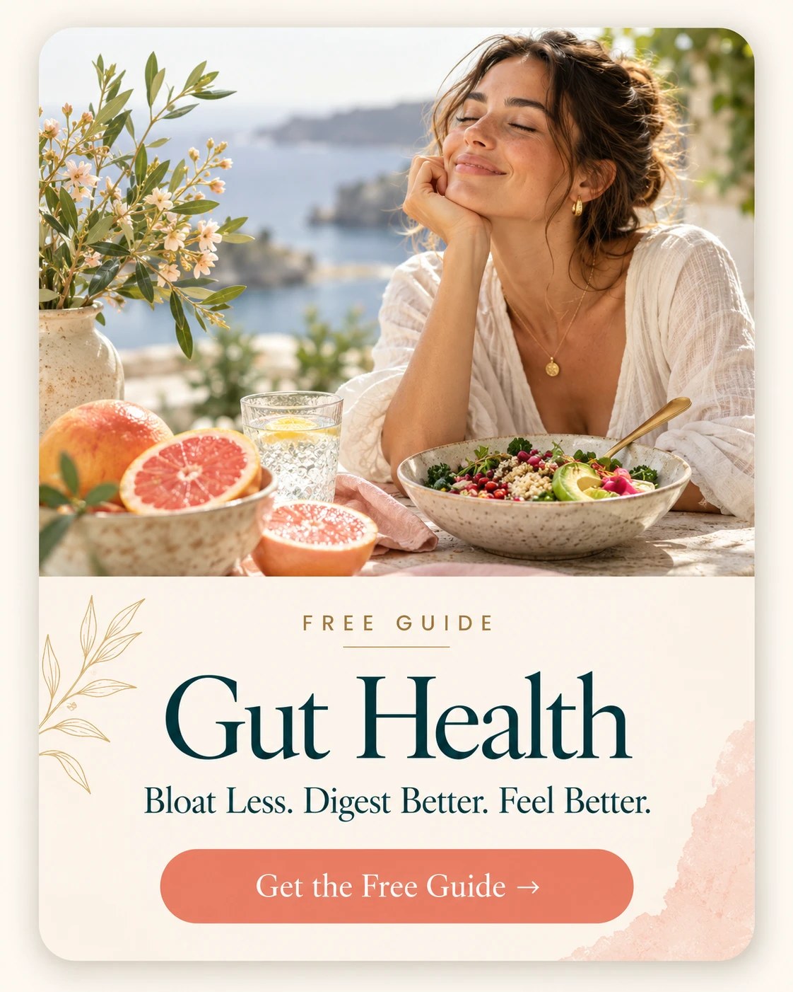 Gut Health — Bloat Less. Digest Better. Feel Better. Free guide