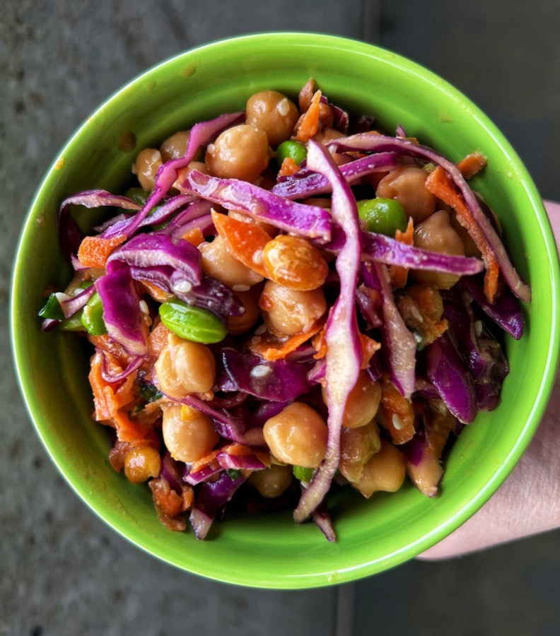 Asian Dense Bean Salad