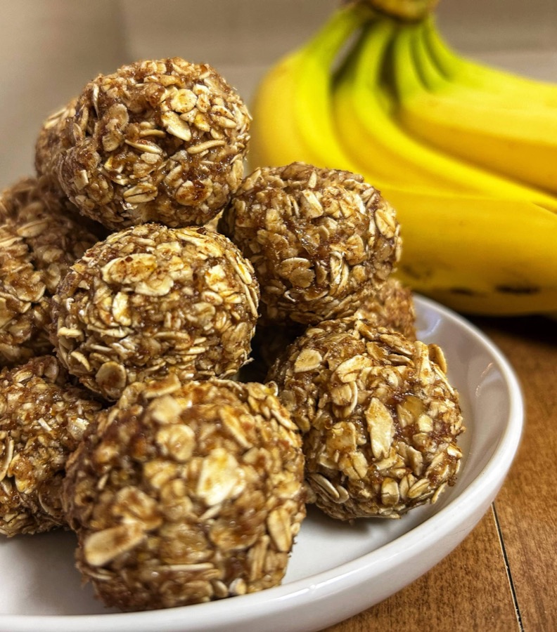Banana Bread Protein Bites