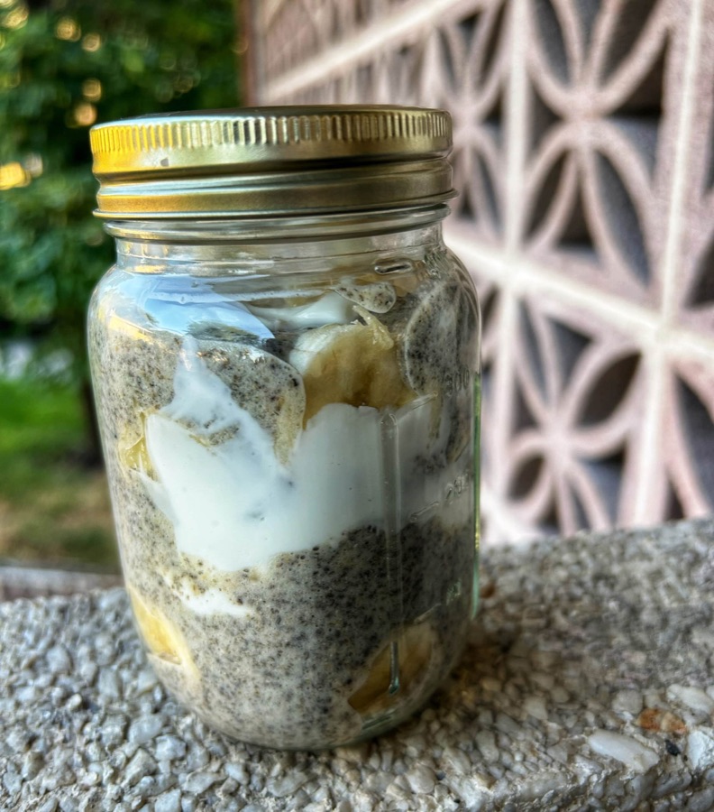 Banana Split Chia Seed Pudding