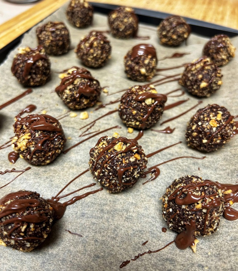 Chocolate Hazelnut Bites