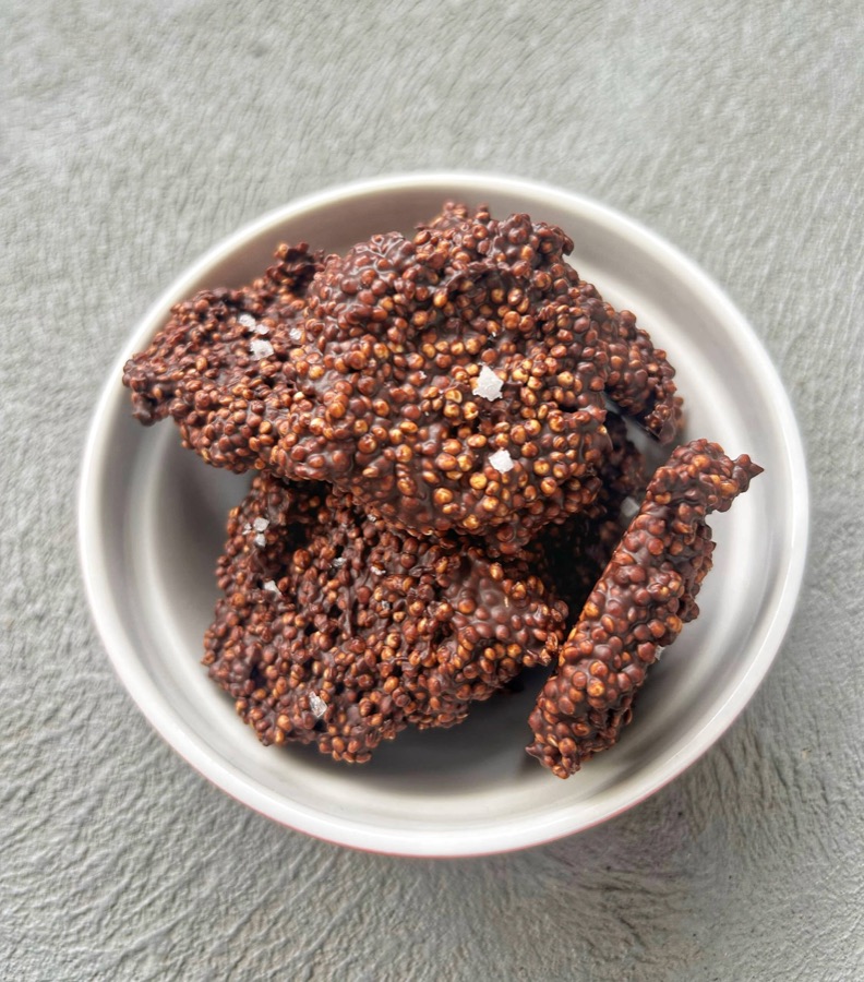 Chocolate Quinoa Cookies
