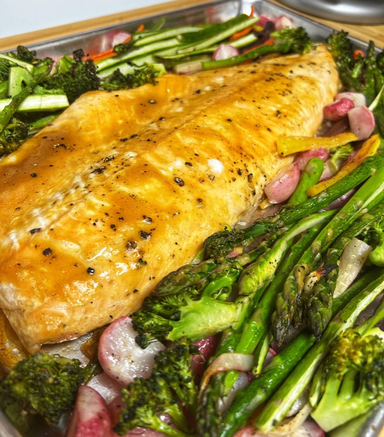 One-Pan Honey Dijon Salmon