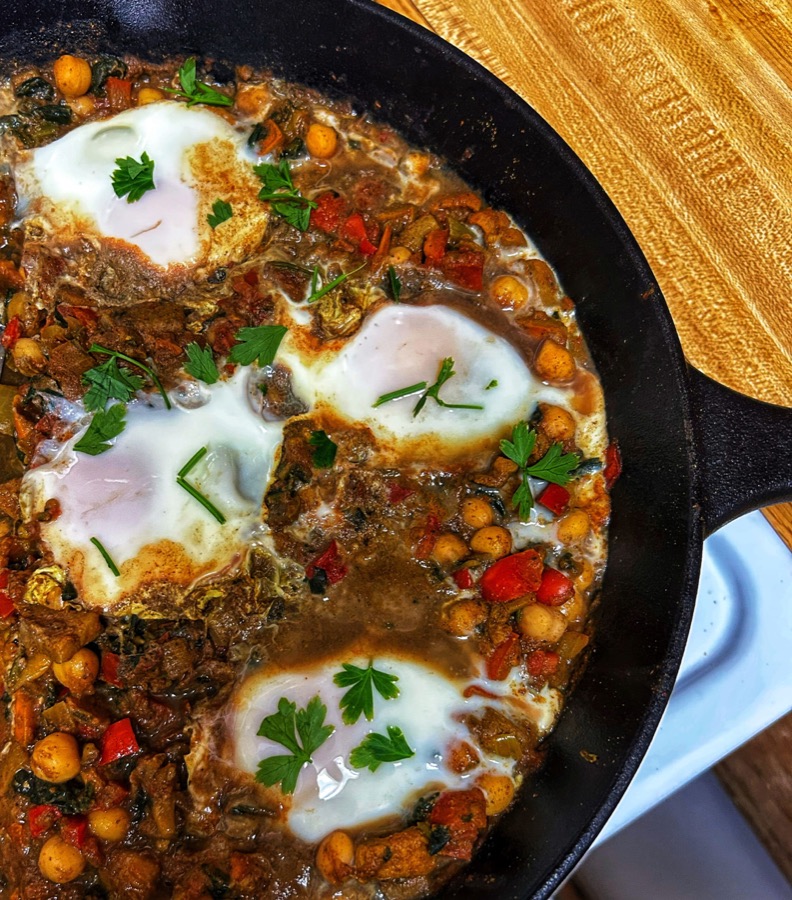 Shakshuka with Persimmons