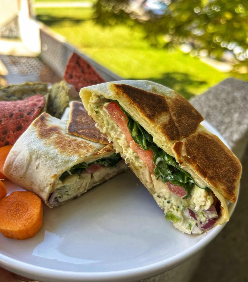Turkey Caesar Avocado Wrap